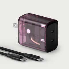 Wall Charger Set - 45W - Atomic Purple