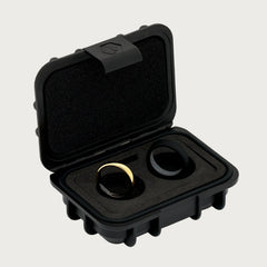 4mm Rounded Ring Set - 24K Gold