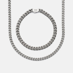 Curb Chain Kit - Titanium - Medium