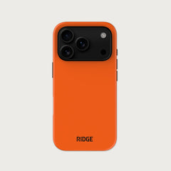 Ridge Phone Case - iPhone 18 Pro - Basecamp Orange