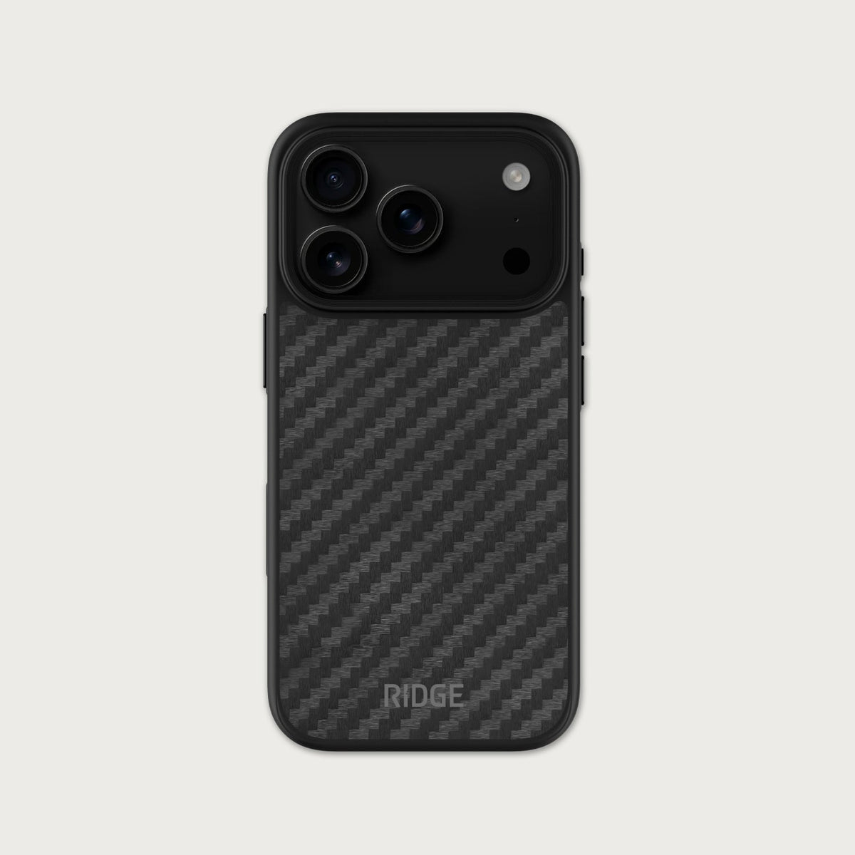 Ridge Phone Case - iPhone 18 Pro - Carbon