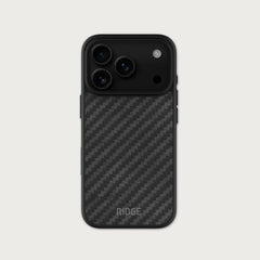 Ridge Phone Case - iPhone 18 Pro - Carbon
