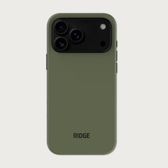 Ridge Phone Case - iPhone 18 Pro Max - Matte Olive