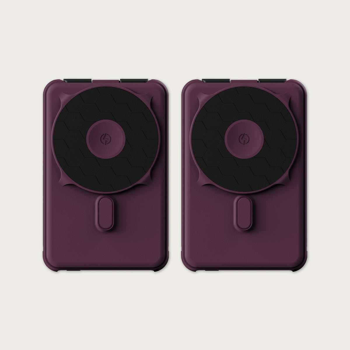 Ridge Power Bank - 10k mAh Bundle - Burgundy - 2-Pack