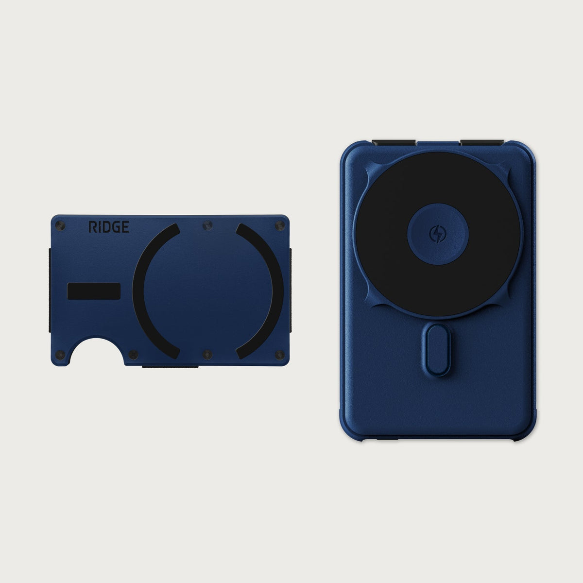 Ridge Wallet for MagSafe + Power Bank - Dark Harbor