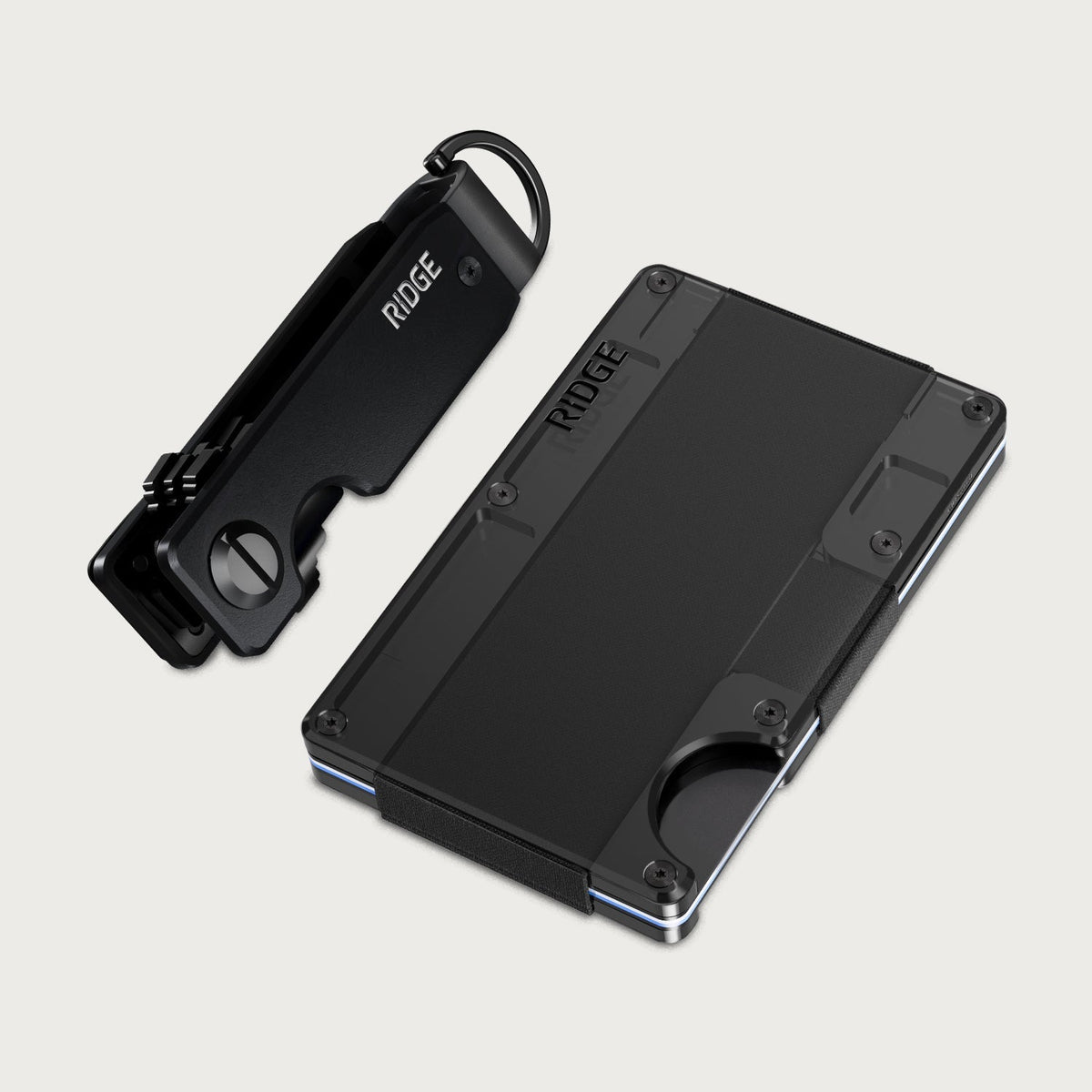Ridge Wallet + KeyCase - Phantom + Royal Black